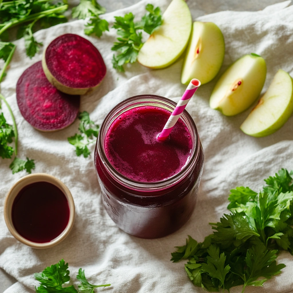 Beet-Apple-Vinegar Juice