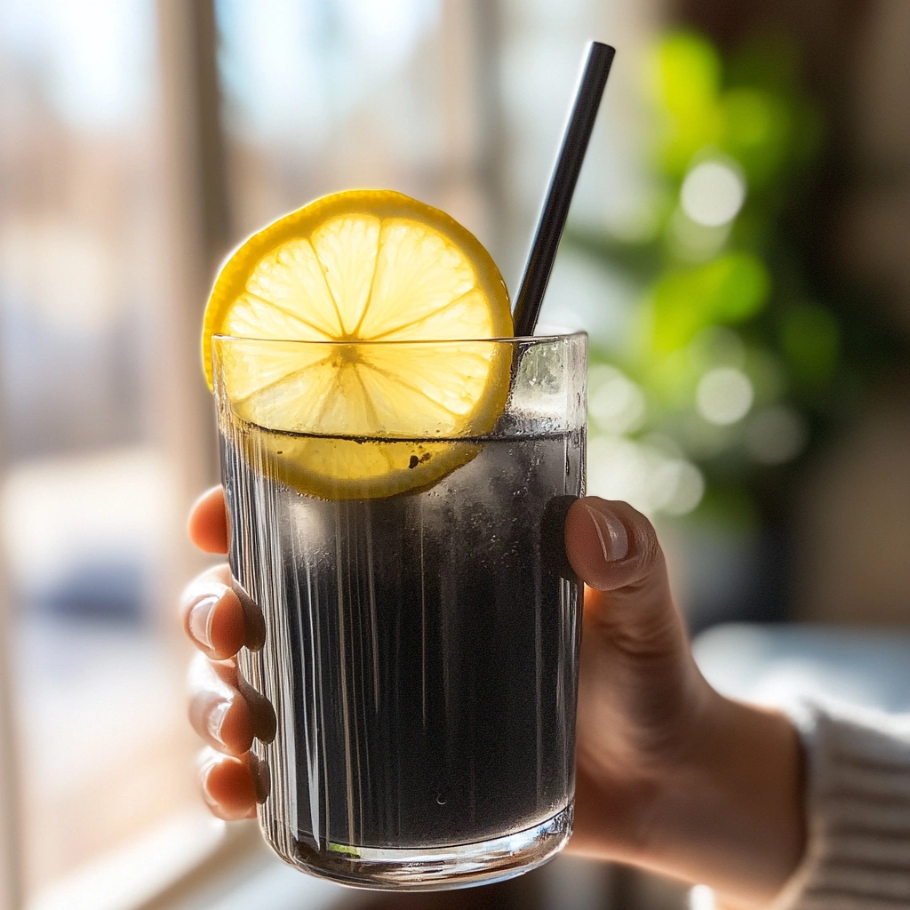 Activated Charcoal Lemonade Detox