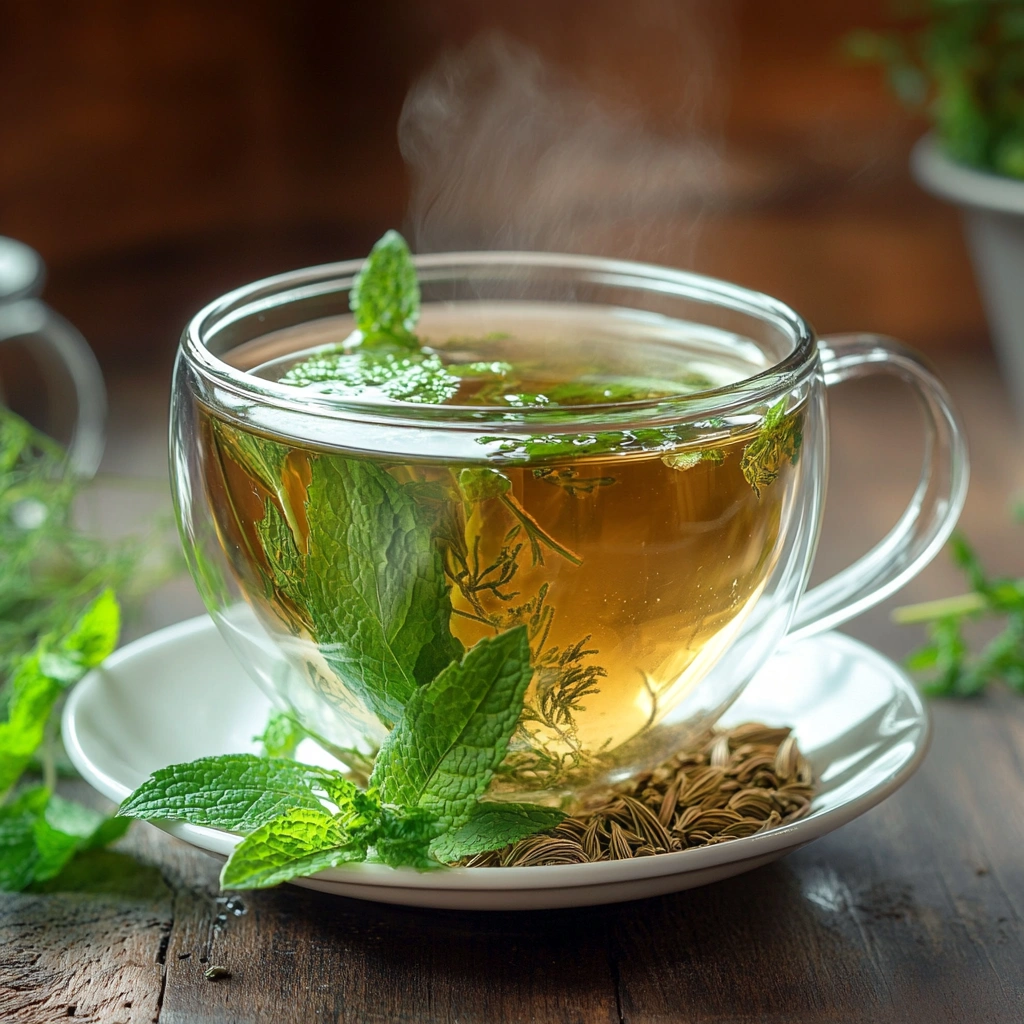 peppermint fennel tea for digestion