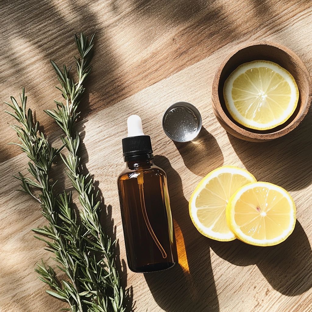 Rosemary and lemon aromatherapy