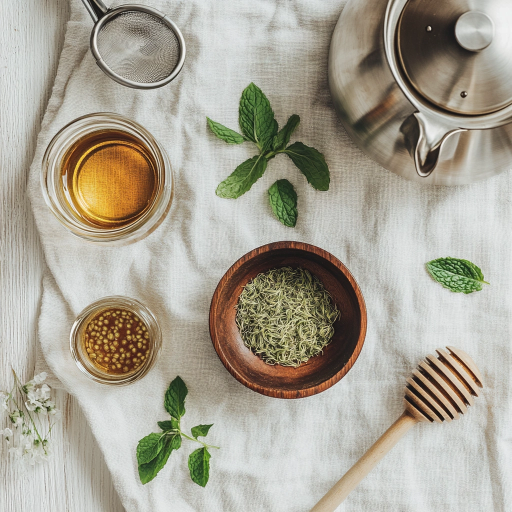 peppermint fennel tea for digestion