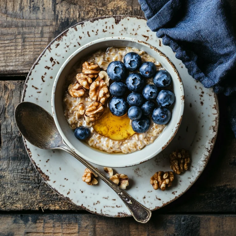 Brain-boosting overnight oats