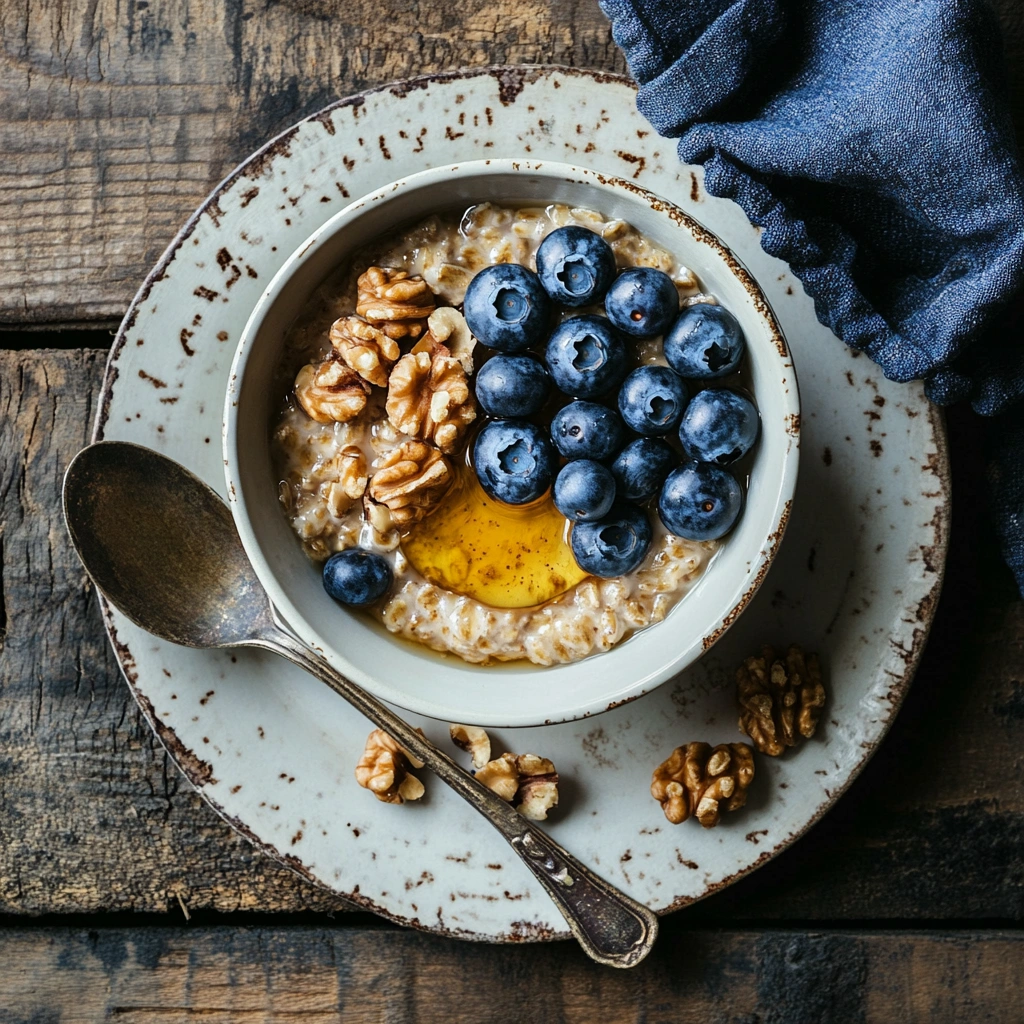 Brain-boosting overnight oats