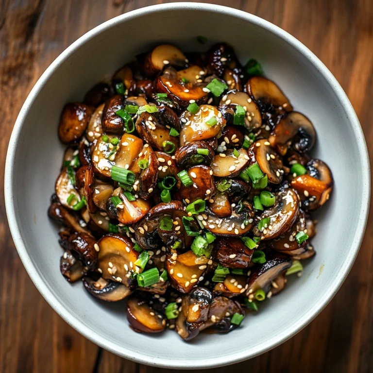 Garlic & Mushroom Stir-Fry